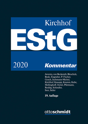 Einkommensteuergesetz (EStG) von Avvento,  Christina, Beckerath,  Hans-Jochem von, Bleschik,  Sascha, Bode,  Walter, Eisgruber,  Thomas, Fischer,  Peter, Gosch,  Dietmar, Jachmann-Michel,  Monika, Kirchhof,  Paul, Knaupp,  Friederike, Krumm,  Marcel, Kube,  Hanno, Mellinghoff,  Rudolf, Oertel,  Eva, Pfirrmann,  Volker, Reddig,  Jens, Schindler,  Frank, Seer,  Roman, Seiler,  Christian