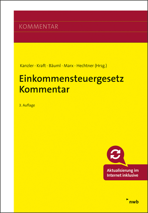 Einkommensteuergesetz Kommentar von Agatha,  Marion, Alt,  Stefanie, Anemüller,  Christian Bernd, Bäuml,  Swen Oliver, Beck,  Diana, Bisle,  Michael, Bleschick,  Sascha, Blusz,  Pawel, Bron,  Jan Frederik, Dietz,  Hans-Ulrich, Dommermuth,  Thomas, Dönmez,  Hülya, Eckardt,  Annett, Egner,  Thomas, Escher LL.M.,  Jens, Franz,  Oliver, Gebhardt,  Ronald, Geeb,  Christoph, Geißler,  Patrick, Gibhardt,  Ulf, Gödtel,  Marcus, Greil,  Stefan, Gries,  Matthias, Hallerbach,  Dorothee, Handwerker,  Eva, Hechtner,  Frank, Hillmoth,  Bernhard, Holthaus,  Jörg, Kampermann,  Karoline, Kanzler,  Hans-Joachim, Karbe-Geßler,  Daniela, Kempf,  Ludger, Kläne,  Sebastian, Korff,  Matthias, Kraft,  Cornelia, Kraft,  Gerhard, Loebe,  Kerstin, Marx,  Franz Jürgen, Maßbaum,  Alexandra, Merx,  Michael, Meyer,  Henrik, Nacke,  Alois Th., Ortmann-Babel,  Martina, Quilitzsch,  Carsten, Schumann,  Jan Christoph, Sobanski,  Sven, Stadelbauer,  Dominik, Stößel,  Johannes, Teschke,  Manuel, Walter,  Helmut, Wargowske,  Lars, Weigert,  Katja, Weiss,  Martin, Wilhelm,  Julia, Wünnemann,  Monika