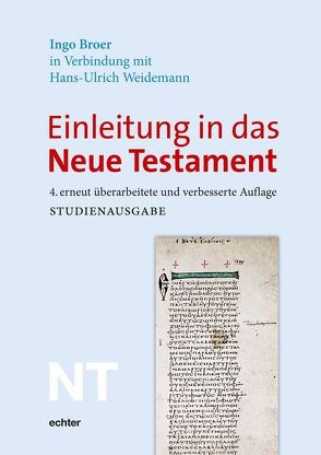 Einleitung in das Neue Testament von Broer,  Ingo, Weidemann,  Hans-Ulrich