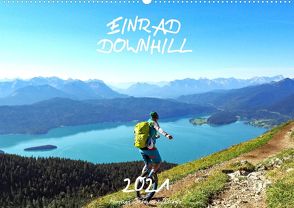 Einrad Downhill (Wandkalender 2022 DIN A2 quer) von Miriam Schwarzfischer,  Fotografin