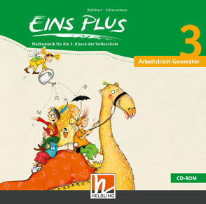 EINS PLUS 3 Arbeitsblatt-Generator von Kleißner,  Elisa, Scharnreiter,  Michael, Wohlhart,  David