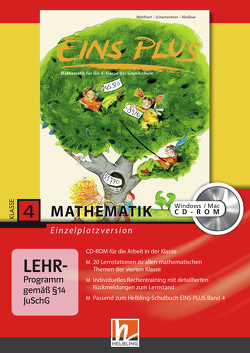 EINS PLUS 4. Ausgabe Deutschland. Lernsoftware für die Klasse von Elisa,  Kleißner, Scharnreitner,  Michael, Wohlhart,  David