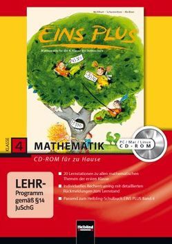 EINS PLUS 4. CD-ROM für zu Hause von Kleißner,  Elisa, Scharnreitner,  Michael, Wohlhlart,  David