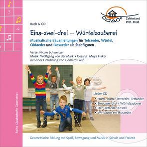 Eins-zwei-drei – Würfelzauberei von Preiss,  Gerhard, Schweitzer,  Nicole, von der Mark,  Wolfgang