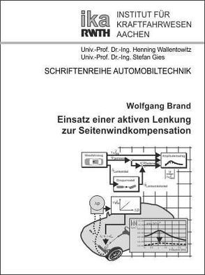 Einsatz einer aktiven Lenkung zur Seitenwindkompensation von Brand,  Wolfgang