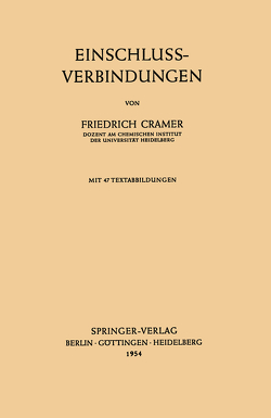 Einschlussverbindungen von Cramer,  Friedrich