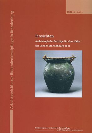 Einsichten von Agthe,  M, Bönisch,  E, Eickhoff,  S, Engel,  M, Kunow,  Jürgen, Mueller,  B., Westendorf,  D