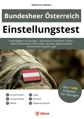 Einstellungstest Bundesheer Österreich von Erdmann,  Waldemar