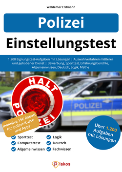 Einstellungstest Polizei von Erdmann,  Waldemar