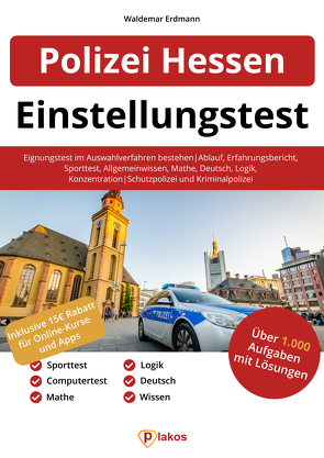 Einstellungstest Polizei Hessen von Erdmann,  Waldemar