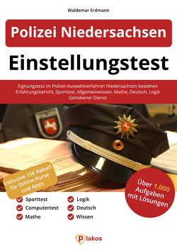 Einstellungstest Polizei Niedersachsen von Erdmann,  Waldemar