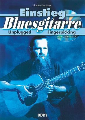 Einstieg Bluesgitarre inkl. CD von Roschauer,  Norbert