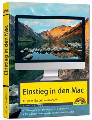 Einstieg in den Mac – für jeden klar und verständlich von Kusserow,  Hans-Peter