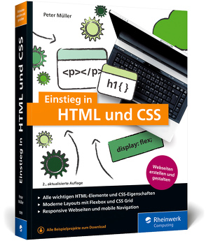 Einstieg in HTML und CSS von Müller,  Peter