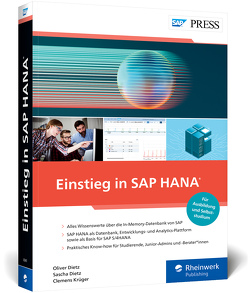 Einstieg in SAP HANA von Dietz,  Oliver, Dietz,  Sascha, Krüger,  Clemens