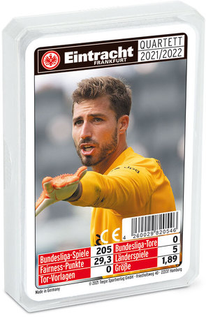 Eintracht Frankfurt Quartett (Saison 21/22) von 0