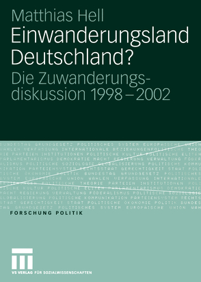 Einwanderungsland Deutschland? von Hell,  Matthias