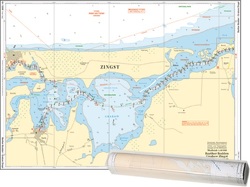 Einzelkarte Barther Bodden – Grabow Zingst / Saaler Bodden (Ausgabe 2020)