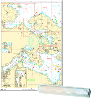 Einzelkarte Flensburger Förde – Als Sund Abenra Fjord / Flensburg Fjord West (Ausgabe 2020)