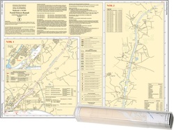 Einzelkarte Nord-Ostsee-Kanal (Ausgabe 2022)