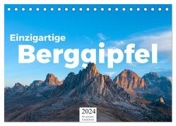 Einzigartige Berggipfel (Tischkalender 2024 DIN A5 quer), CALVENDO Monatskalender von Lederer,  Benjamin