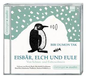 Eisbär, Elch und Eule. Von Schnee- und Eisbewohnern von Bach,  Patrick, Blatnik,  Meike, Dumon Tak,  Bibi, Fröhlich,  Andreas, Gawlich,  Cathlen, Graudus,  Konstantin, Großmann,  Mechthild, Gustavus,  Frank, Khuon,  Alexander, Langer,  Markus, Manhart,  Andreas, Missler,  Robert, Moll,  Anne, Nümm,  Adam, Petri,  Nina, Thalbach,  Katharina, van der Weel,  Fleur, Wawrczeck,  Jens