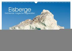 Eisberge – Grönlands magische Eisgestalten (Wandkalender 2024 DIN A3 quer), CALVENDO Monatskalender von Zwick,  Martin