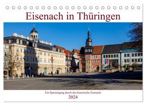 Eisenach in Thüringen (Tischkalender 2024 DIN A5 quer), CALVENDO Monatskalender von Brack,  Roland