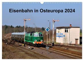 Eisenbahn Kalender 2024 – Oberlausitz und Nachbarländer (Wandkalender 2024 DIN A3 quer), CALVENDO Monatskalender von Heinzke,  Robert