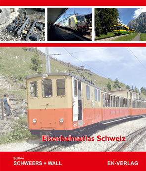 Eisenbahnatlas Schweiz von Wall,  Henning