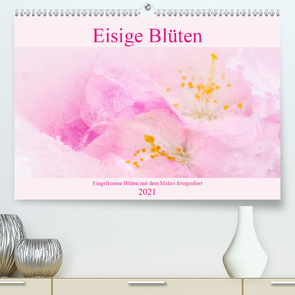 Eisige Blüten (Premium, hochwertiger DIN A2 Wandkalender 2021, Kunstdruck in Hochglanz) von Scheurer,  Monika