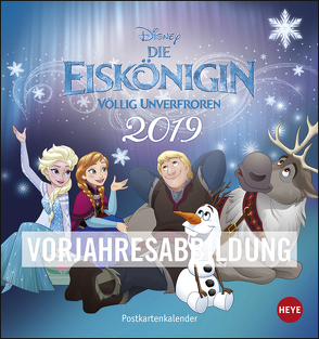 Eiskönigin Postkartenkalender Kalender 2020 von Heye