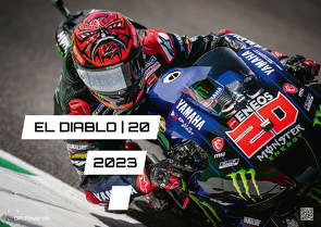 EL DIABLO | 20 – Fabio Quartararo – 2023 – Kalender | MotoGP DIN A2 von GP-Fever.de, Wobser,  Steve