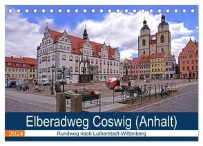 Elberadweg Coswig (Anhalt) (Tischkalender 2024 DIN A5 quer), CALVENDO Monatskalender von Bussenius,  Beate