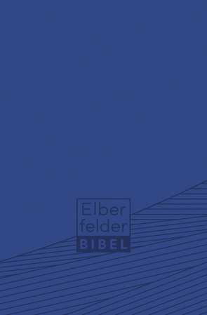 Elberfelder Bibel – Taschenausgabe, ital. Kunstleder blau