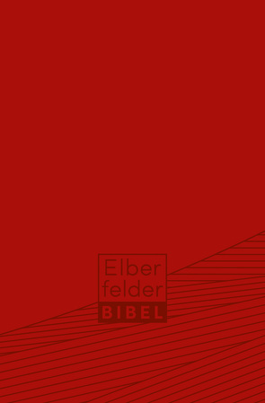 Elberfelder Bibel – Taschenausgabe, ital. Kunstleder rot