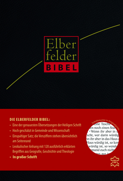 Elberfelder in großer Schrift