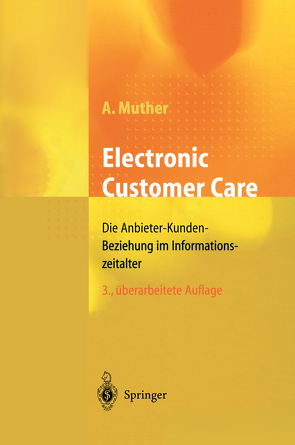 Electronic Customer Care von Muther,  Andreas