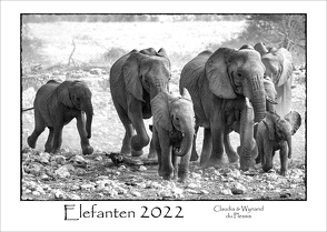 ELEFANTEN – Kalender 2022 von du Plessis,  Claudia, Du Plessis,  Wynand