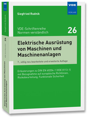 Elektrische Ausrüstung von Maschinen und Maschinenanlagen von Rudnik,  Siegfried