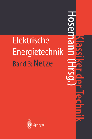 Elektrische Energietechnik von Hosemann,  G.