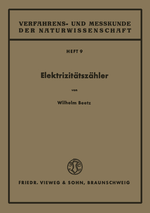 Elektrizitätszähler von Beetz,  Wilhelm