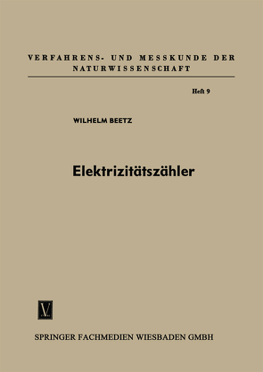 Elektrizitätszähler von Beetz,  Wilhelm