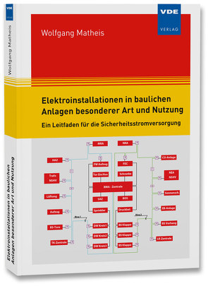 Elektroinstallationen in baulichen Anlagen besonderer Art und Nutzung von Matheis,  Wolfgang