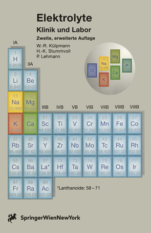 Elektrolyte von Külpmann,  Wolf R., Lehmann,  Paul, Stummvoll,  Hans-Krister