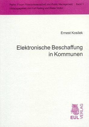 Elektronische Beschaffung in Kommunen von Kosilek,  Ernest