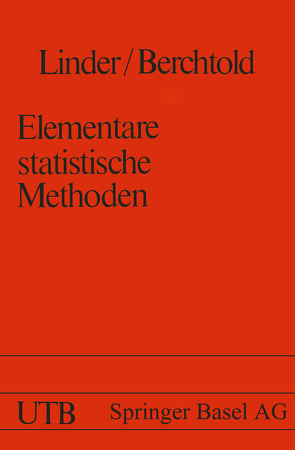 Elementare statistische Methoden von BERCHTOLD, Linder