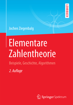 Elementare Zahlentheorie von Ziegenbalg,  Jochen