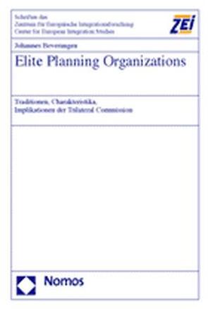 Elite Planning Organizations von Beverungen,  Johannes