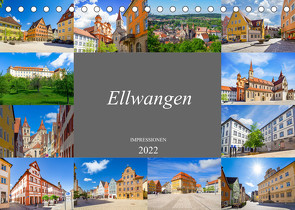 Ellwangen Impressionen (Tischkalender 2022 DIN A5 quer) von Meutzner,  Dirk